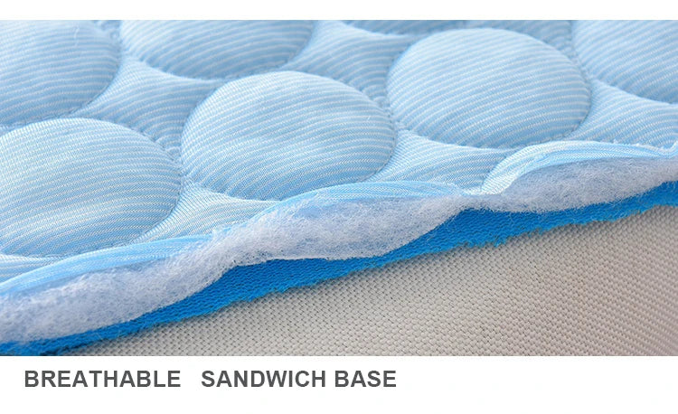 Dog Cooling Mat Extra Large Summer Pet Cold Bed for Small Big Dogs Cat Durable Blanket Sofa Cat Ice Pad Blanket Pet Accessories