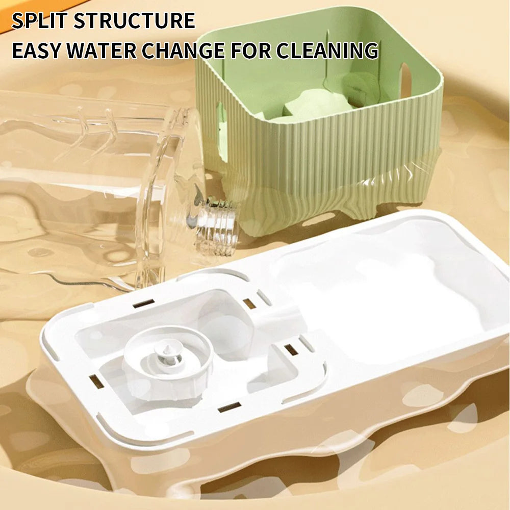 Automatic Pet Feeder 3.5L Large Capacity Pets Feeding Bowls Cat Water Dispenser Dog Food Feeder Drinking Fountain Feeding Bowl