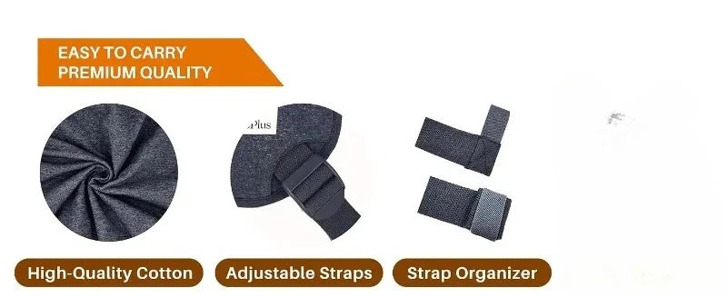 Dog Carrier for Small Dogs Front Facing Dog Carrier Sling Hands Free Cat Sling Size Adjustable Soft Cotton